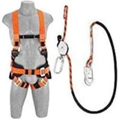 Imagem de Talabarte de posicionamento em corda regulável, para trabalho em conjunto com o cinturão