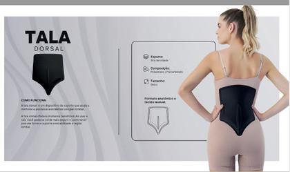 Imagem de Talas P/ Abdômen Cintura E Tala Dorsal Cóccix Pós Cirúrgica Kit Completo