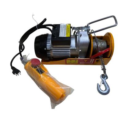 Imagem de Talha Guincho Elétrico PA200 - 100 a 200kgs, 220V, 6/12 Metros Cabo de Aço, sem Troler