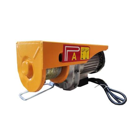 Imagem de Talha Guincho Elétrico PA200 - 100 a 200kgs, 220V, 6/12 Metros Cabo de Aço, sem Troler
