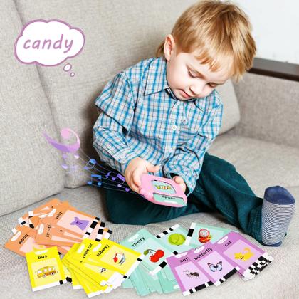 Imagem de Talking Flash Cards Kuovei Kids Toddler com 224 palavras visuais
