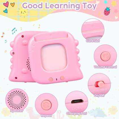 Imagem de Talking Flash Cards Kuovei Kids Toddler com 224 palavras visuais