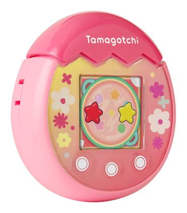 Tamagotchi Pix Bandai - Virtual Pet com Câmera Rosa - Tamagotchi