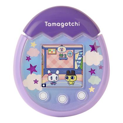 Tamagotchi Pix Sky Purple - Virtual Pet com Câmera e Jogos