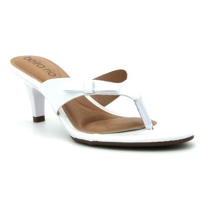 Imagem de Tamanco Beira Rio 8308.1419 Dedo Conforto Salto Fino Baixo Feminino