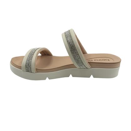 Imagem de Tamanco Beira Rio Papete com Brilho Off White 8387536
