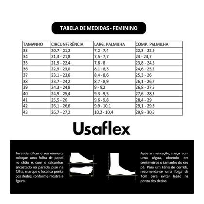 Imagem de Tamanco couro usaflex feminino  mm0804