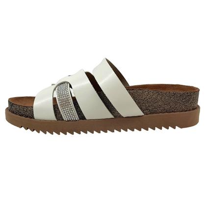 Imagem de Tamanco Fem Moleca  Slide Strass Flatform 5500.102