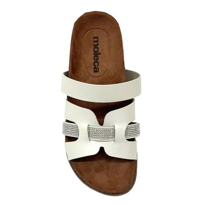 Imagem de Tamanco Fem Moleca  Slide Strass Flatform 5500.102