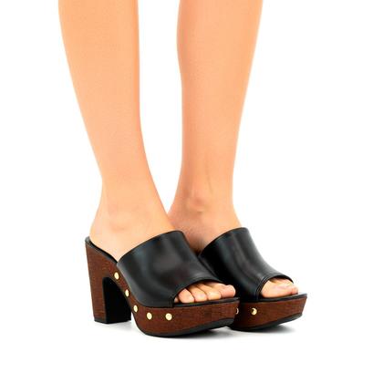 Imagem de Tamanco Feminina Via Uno Original Plataforma Meia Pata 381