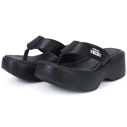 Imagem de Tamanco Feminino Moda Dakota Anabela Y9691 - Preto