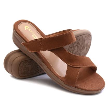 Imagem de Tamanco Feminino Ortopédico Anatômico Confort Macio Bege