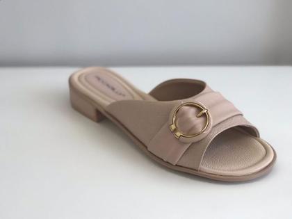 Imagem de Tamanco feminino piccadilly casual  de salto baixo 2,5 confortavel