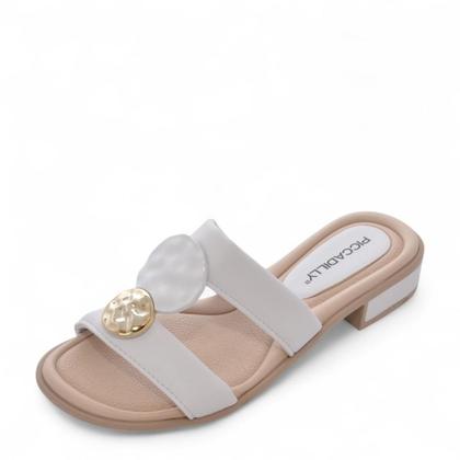 Imagem de Tamanco Feminino Piccadilly Salto Baixo REF: 590067 NAPA STRECH