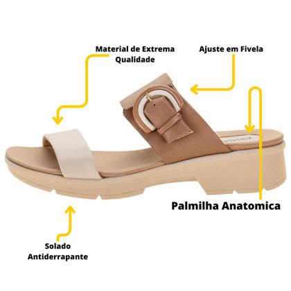 Imagem de Tamanco Feminino Salto Baixo Piccadily
