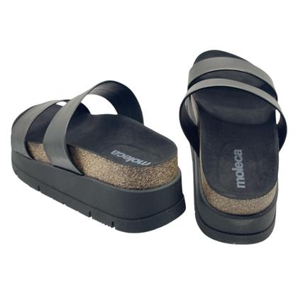 Imagem de Tamanco Feminino Slide Plataforma Flatform Moleca 5513.100