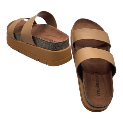 Imagem de Tamanco Feminino Slide Plataforma Flatform Moleca 5513.100