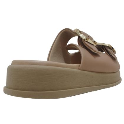 Imagem de Tamanco Feminino Softli com Fivela e Plataforma Confortável