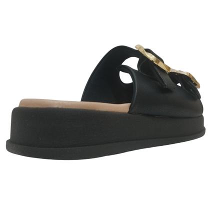 Imagem de Tamanco Feminino Softli com Fivela e Plataforma Confortável