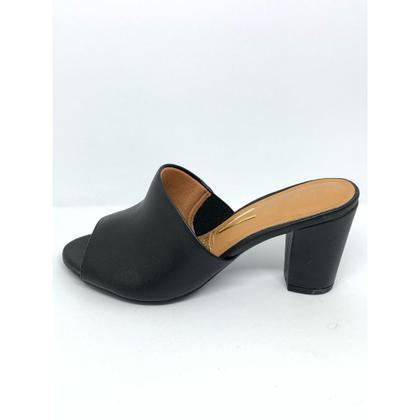 Imagem de Tamanco Feminino Vizzano Salto quadrado Bloco Grosso 6262455