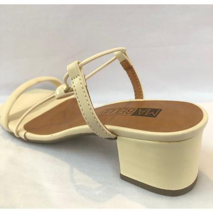 Imagem de Tamanco mabelle np soft off white 262