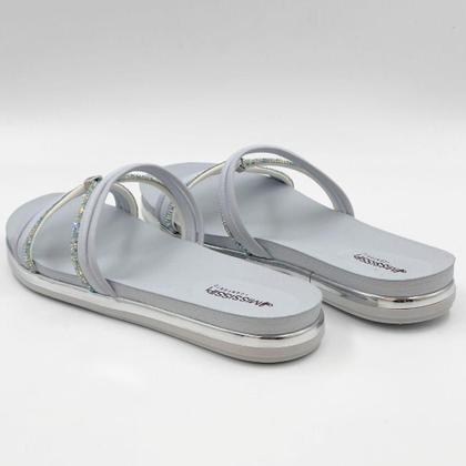 Imagem de Tamanco Mississipi Rasteira Slide com Strass Feminino