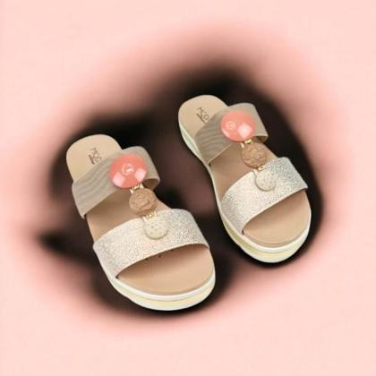 Imagem de Tamanco Modare Feminina Tira Duplo Metalizado Elástico