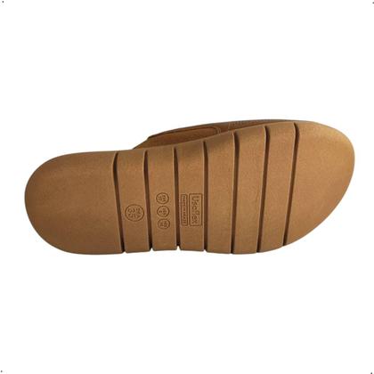 Imagem de Tamanco Ortopedico Usaflex Couro Conforto Anabela UC0803