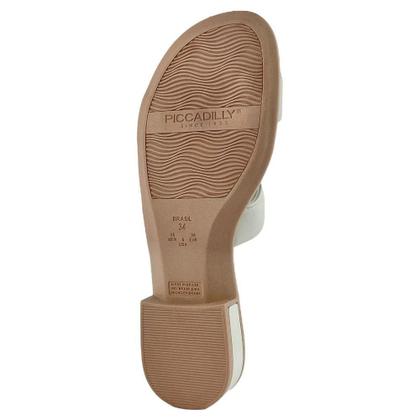 Imagem de Tamanco Piccadilly Feminino Salto Baixo Tiras