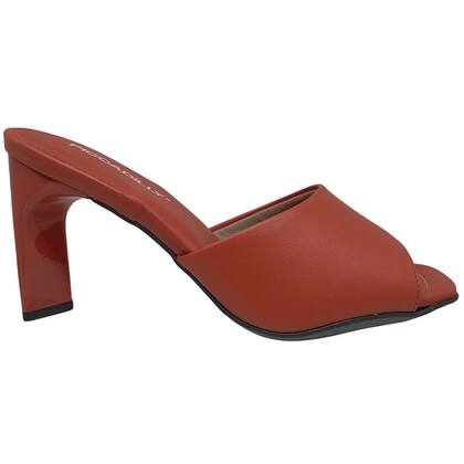 Imagem de Tamanco Piccadilly Wide Fit 655011 Feminino - Laranja