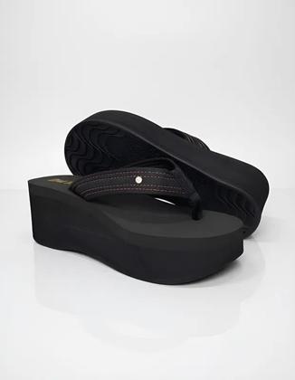 Imagem de Tamanco Plataforma Anabela DuRio Tijuca  Conforto, Estilo, Plataforma Anatômica, Fácil de Calçar, Tendência Magalu