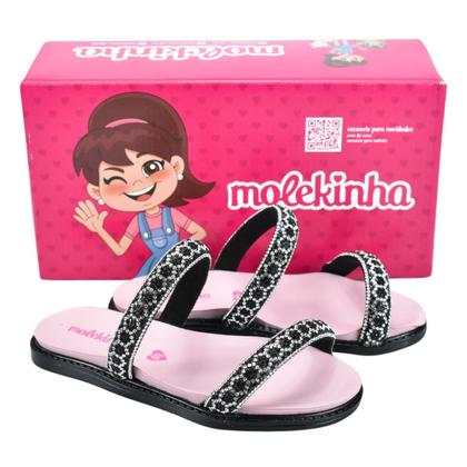 Imagem de Tamanco Rasteiro Infantil Molekinha Menina 2312255