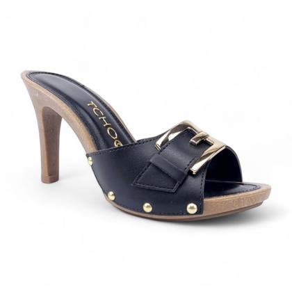 Imagem de Tamanco Tchocco Salto Fino com Fivela