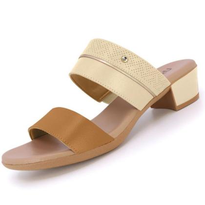 Imagem de Tamanco Usaflex Mm0804 Salto Bloco Feminino