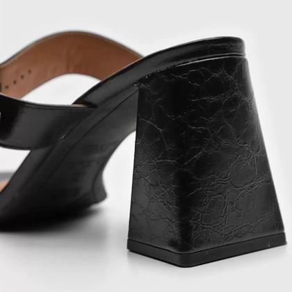 Imagem de Tamanco Vizzano Fivela Spikes Salto Bloco - Preto