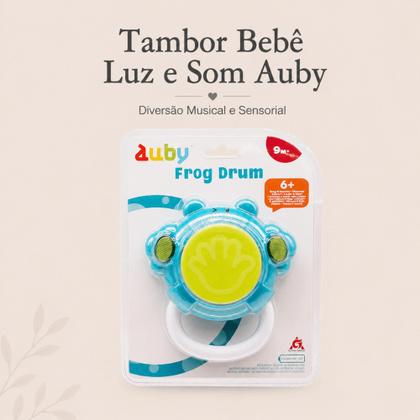 Imagem de Tambor Musical Auby com Luzes e Sons para Bebê