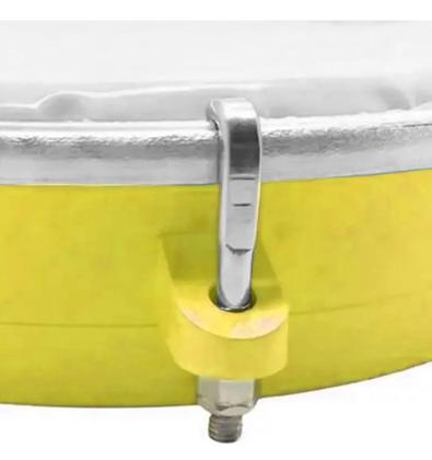 Imagem de Tamborim 6 Polegadas Batuka LUEN Amarelo