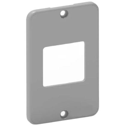 Imagem de Tampa 2 Teclas Konextop 1/2'' - 3/4'' Cinza