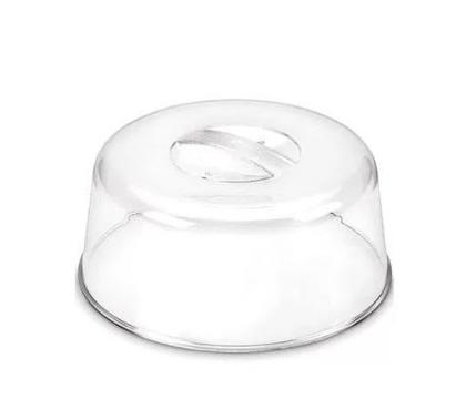 Imagem de Tampa Acrílico Transparente Bolos e Tortas Pequena 16x8cm
