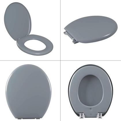 Imagem de Tampa Assento Vaso Sanitário Almofadado Oval Astra TPKAS
