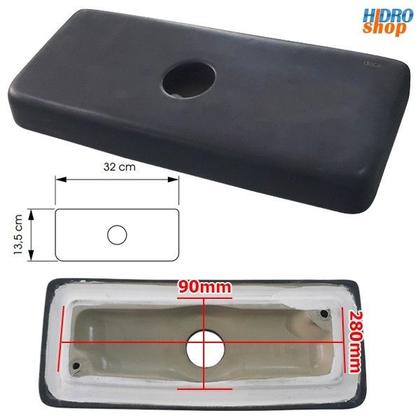 Imagem de Tampa Caixa Acoplada Deca Link Ebano Fosco - TP2394