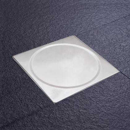 Imagem de Tampa cega 15x15 inox tampão caixa sifonada ralo de quintais banheiros cozinha
