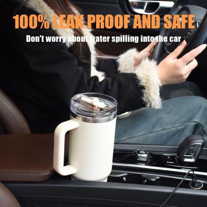 Imagem de Tampa de canudo dobrável removível de 1200 ml, pacote com 2 unidades para Stanley