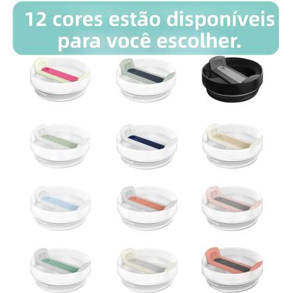 Imagem de Tampa De Copo Stanley À Prova De Derramamento E Resistente a Respingos, Caneca De Aço Inoxidável