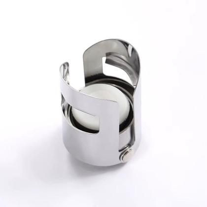 Imagem de Tampa De Pressão Inox Garrafa Vinho Champanhe Vedação Vácuo