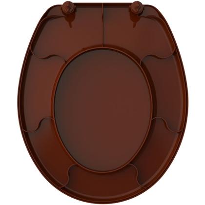 Imagem de Tampa de Vaso Assento Sanitário Oval Universal Tupan Polipropileno Anatômico Compatível com Diversas Bacias 1.6 6Lpf