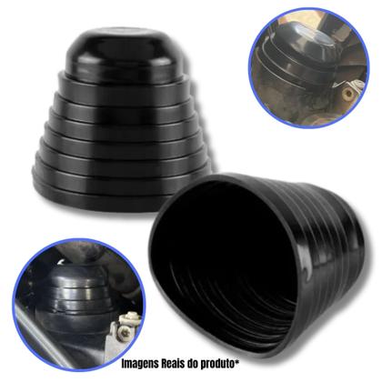 Imagem de Tampa De Vedação Borracha Do Farol Universal 65mm 70mm 75mm 80mm 85mm 90mm 95mm 100mm Par