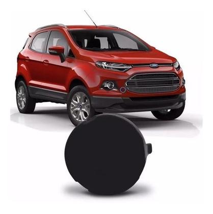 Imagem de Tampa do furo do reboque do parachoque dianteiro Ford Ecosport 2013 2014 2015 2016 2017 BH9A17A989AA