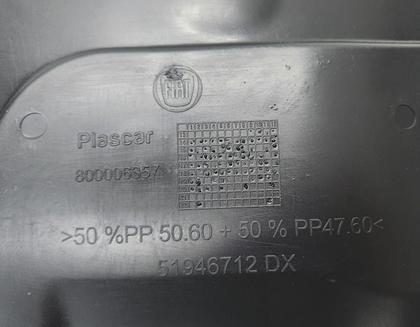Imagem de Tampa do Parabarro Dianteiro Fiat Strada 2014 2015 2016 2017 2018 2019 2020 Lado Direito Original