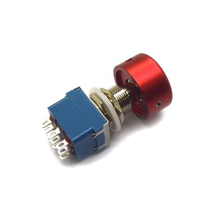 Imagem de Tampa em alumínio para FootSwitch Alloy Candy Topper Cor Vinho